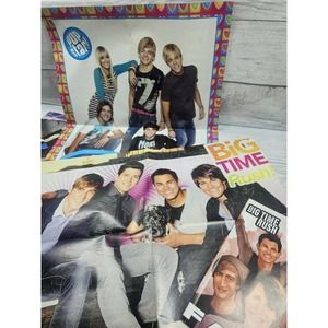 Big Time Rush Lot of 14 Double sided center fold posters Twilight R5